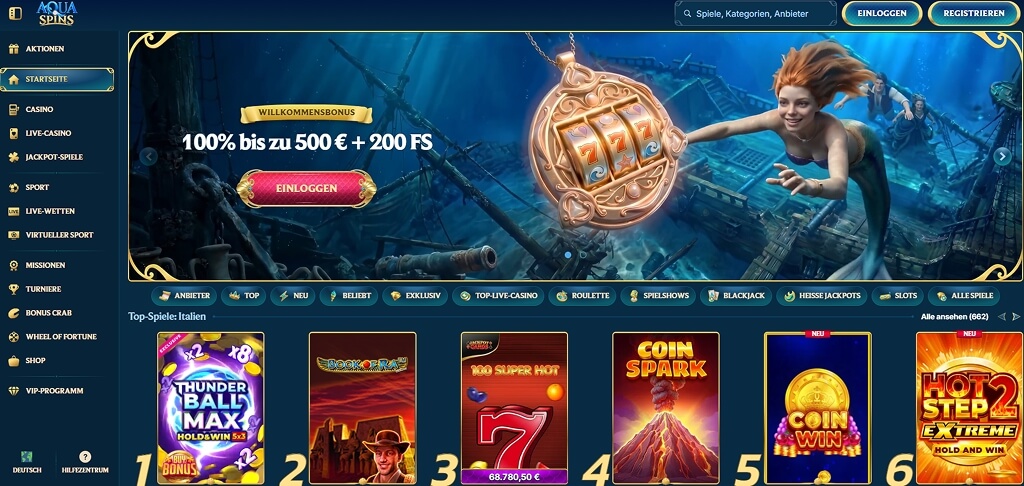 AquaSpins Casino Halle
